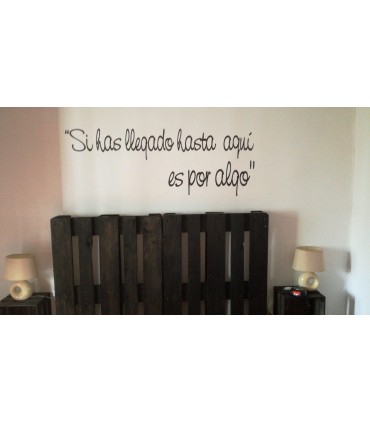 Vinilo decorativo motivación