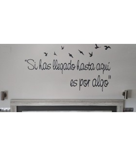 Vinilo decorativo motivación