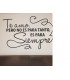 Vinilo decorativo Te amo