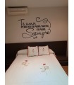 Vinilo decorativo Te amo