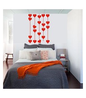 Vinilo decorativo corazones