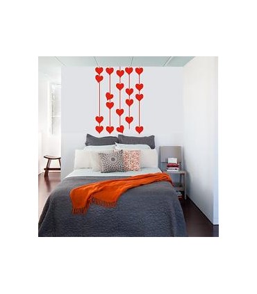 Vinilo decorativo corazones