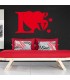 Vinilo decorativo Love