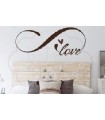 Vinilo decorativo Infinito love