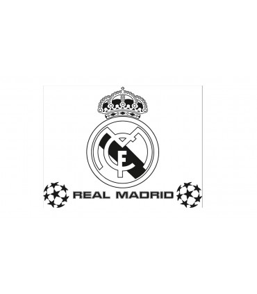 Vinilo decorativo Real Madrid