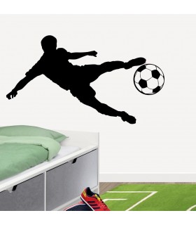 Vinilo decorativo futbolista