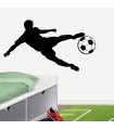 Vinilo decorativo futbolista