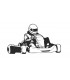 Vinilo decorativo kart