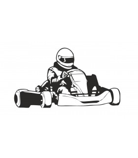 Vinilo decorativo kart