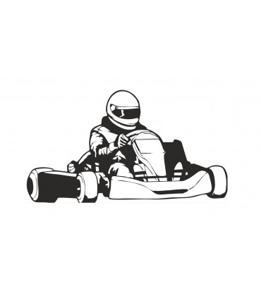 Vinilo decorativo kart