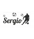 Vinilo decorativo futbolista mas nombre