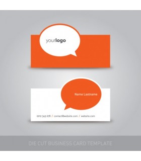 Tarjetas de visita troqueladas