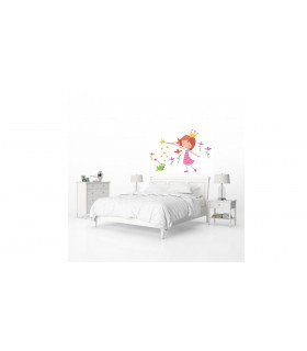 Vinilo decorativo princesa